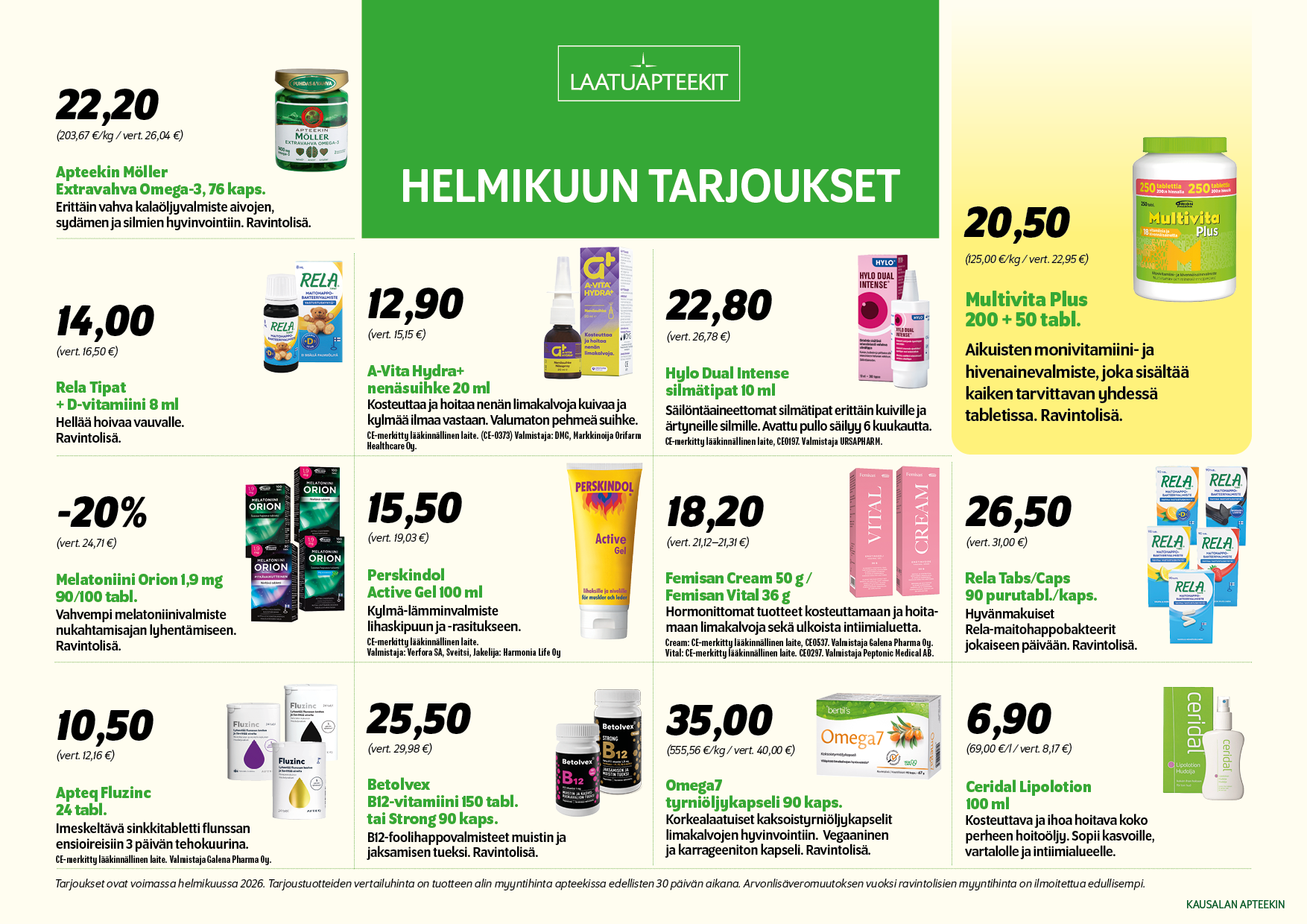 Helmikuun tarjoukset SOME32 1